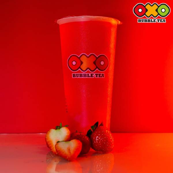 Oxo: Frissítő epres tea