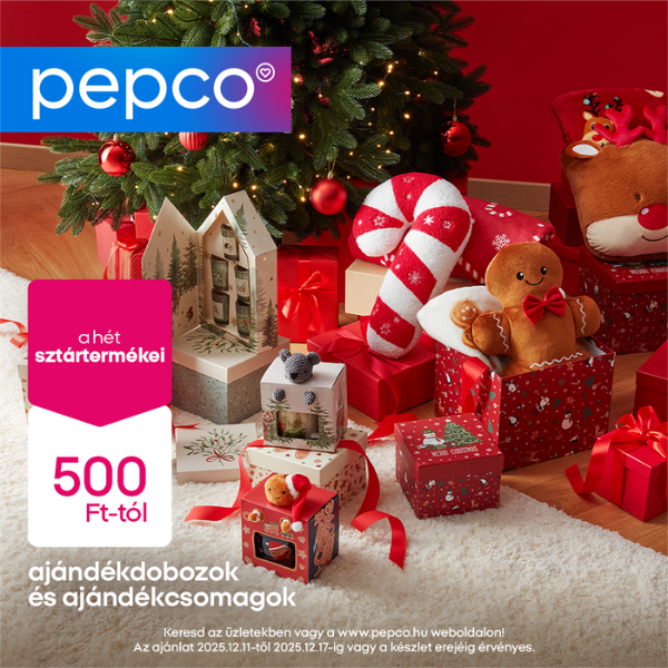 Pepco: Decemberi promóció