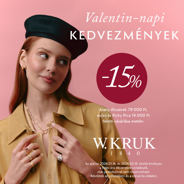 W.Kruk: Valentin-napi kedvezmények