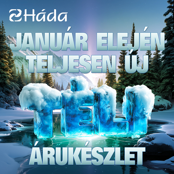 Háda: Új téli árukészlet