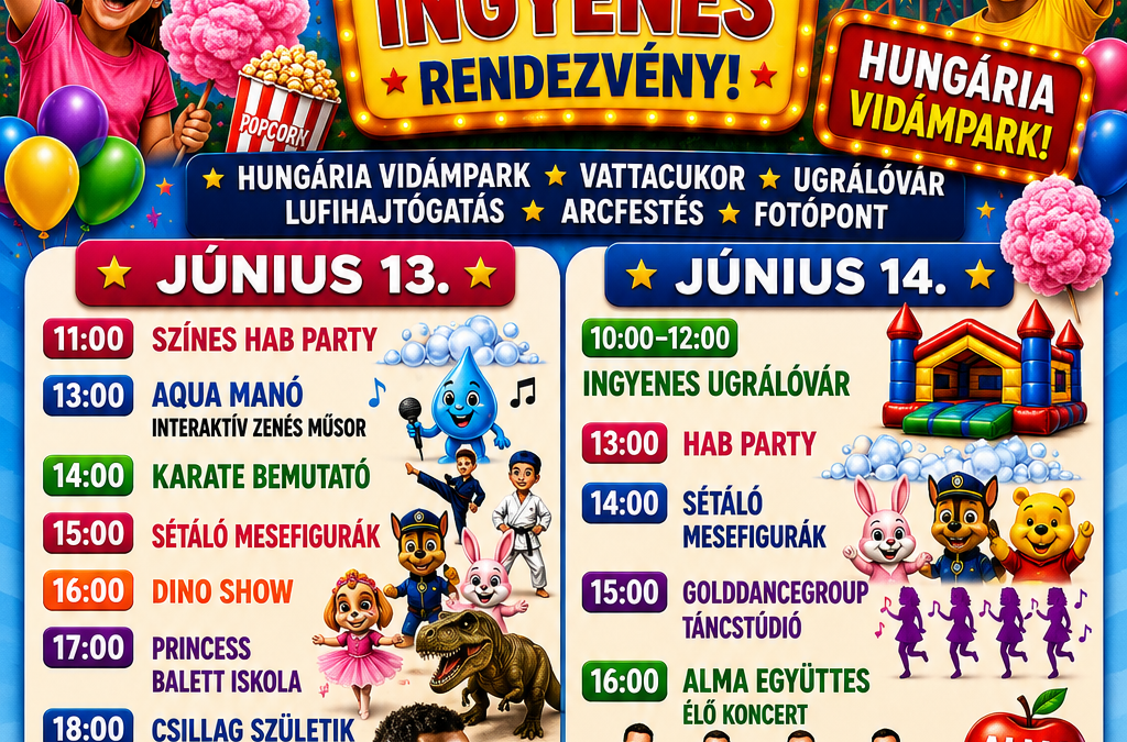 Gyereknap a Nyír Plazában